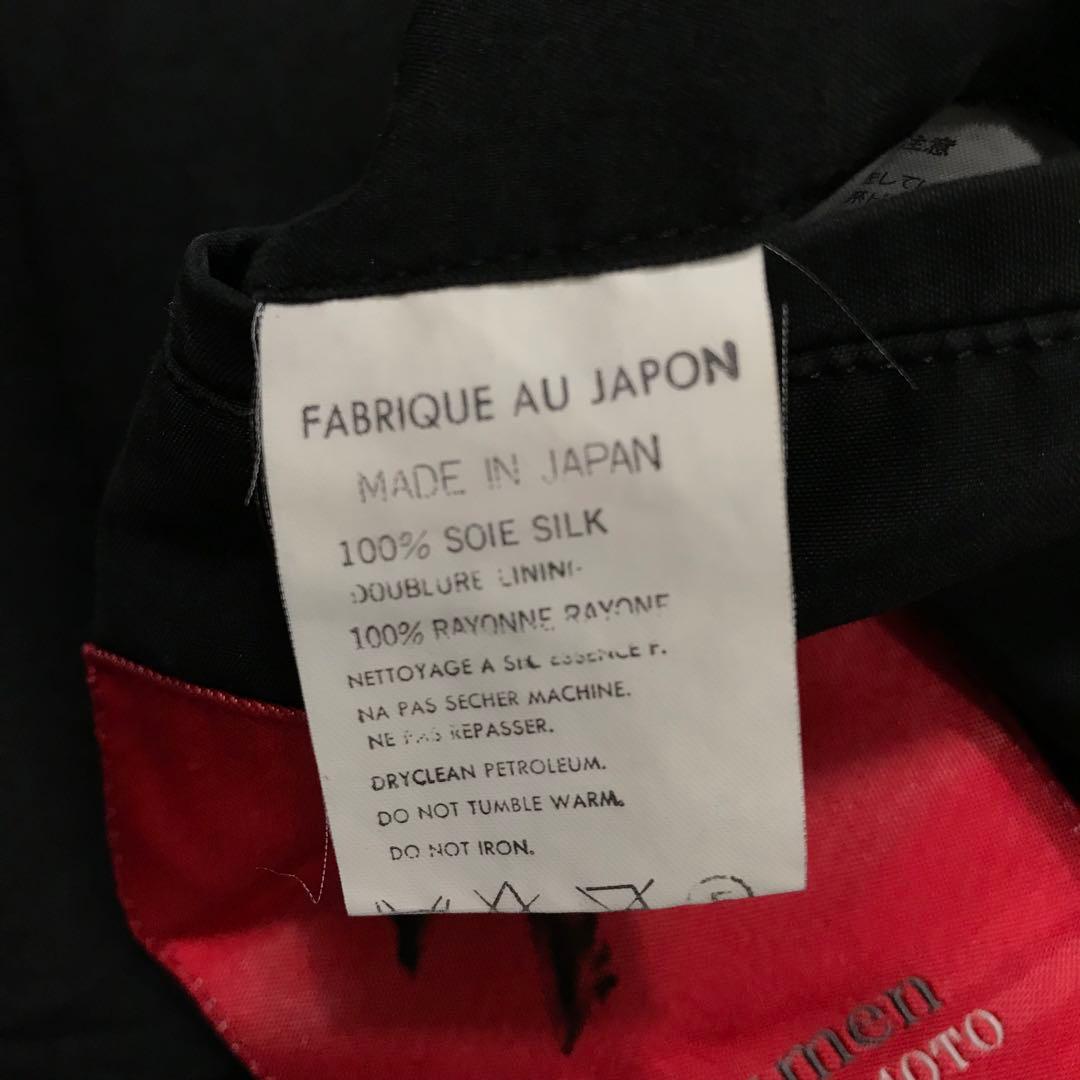 90s Y's formen ワイズ　ビンテージシルクチャイナジャケット　日本製