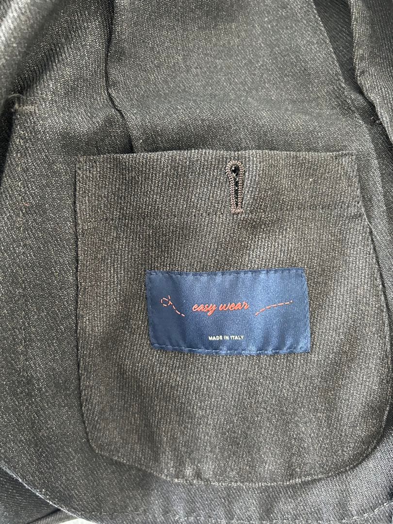 Lardini イージーウェア　セットアップ ダークブラウン　サイズ50