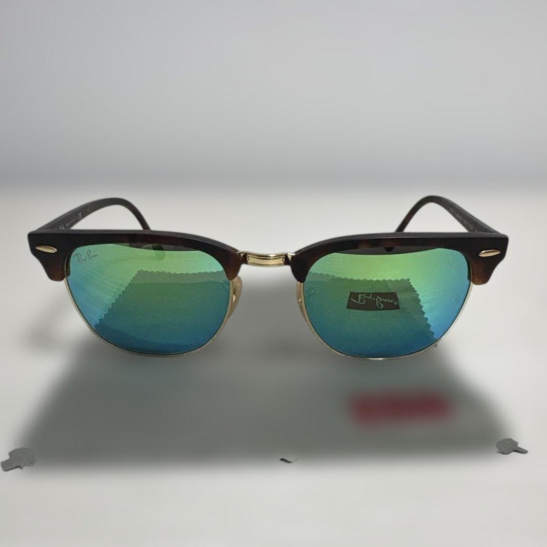 美品◆レイバン◆ CLUBMASTER FLECK RB3016サングラス