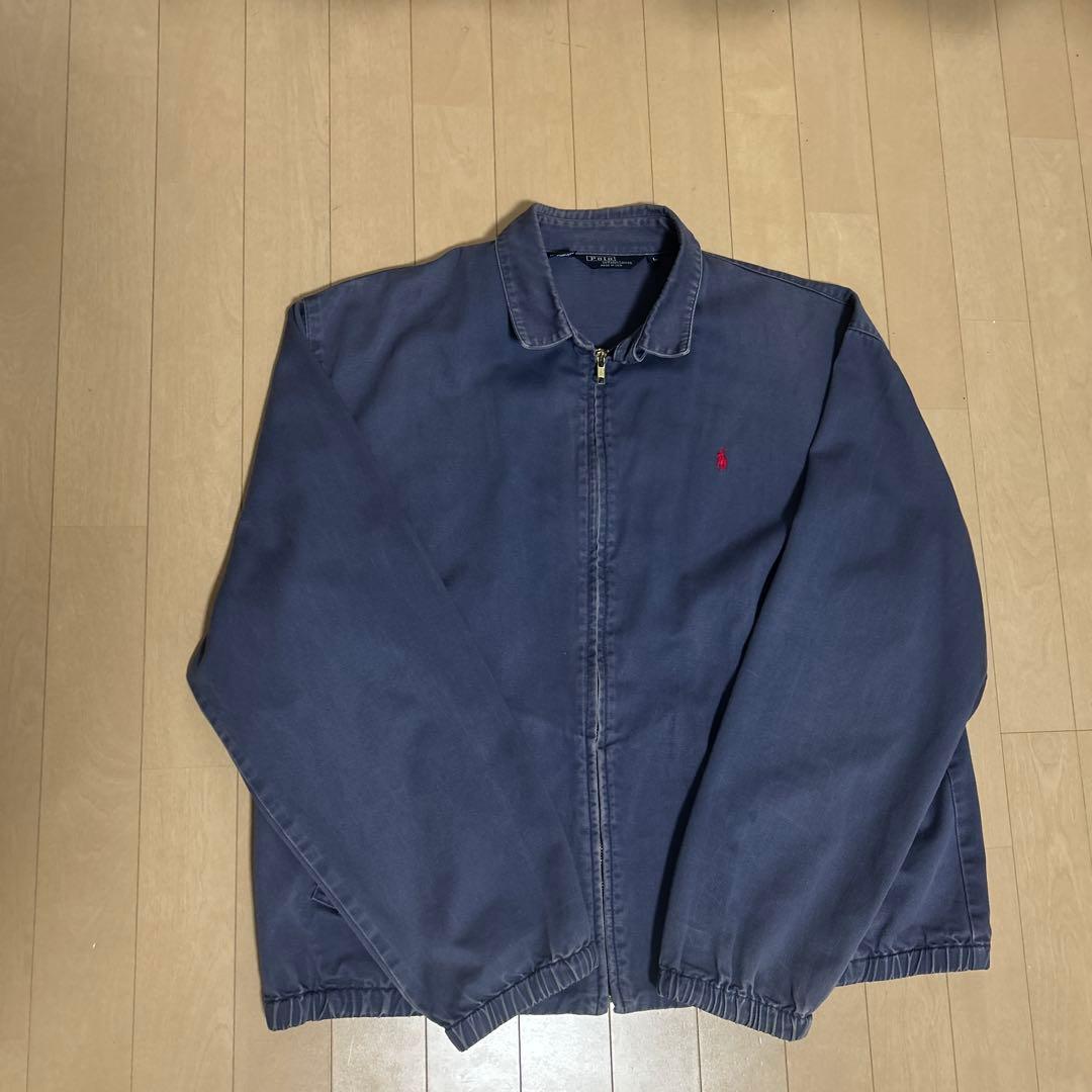 希少 USA製 80s ラルフローレン スウィングトップ フェード　古着