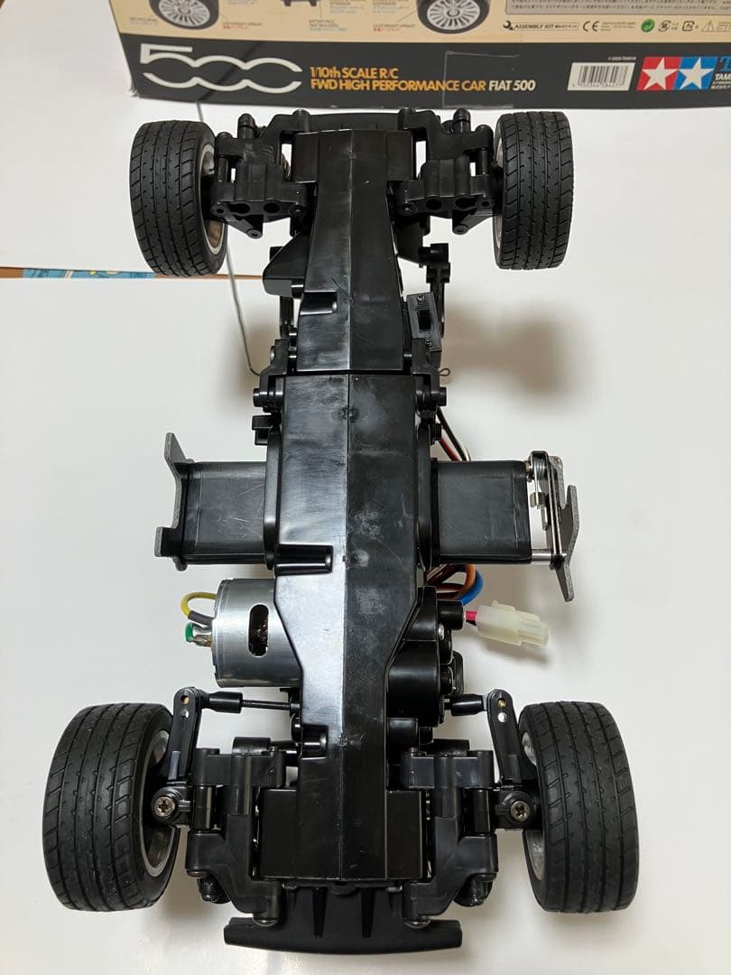 タミヤ 1/10 RC フィアット500