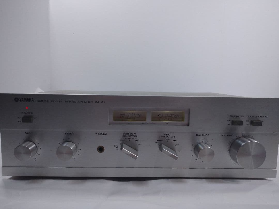 ヤマハ YAMAHA CA-G1 ステレオアンプ 通電のみ確認済み ジャンク