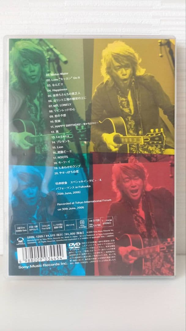 ★希少 玉置浩二２DVD PRESENT「今日というこの日を生きていこう」