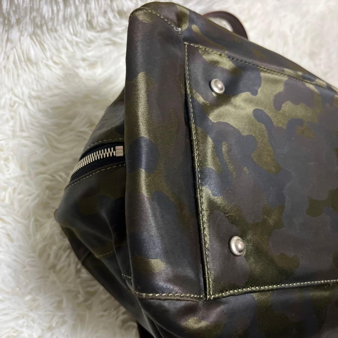 【極美品】Paul Smith ポールスミス 迷彩 ボストンバック