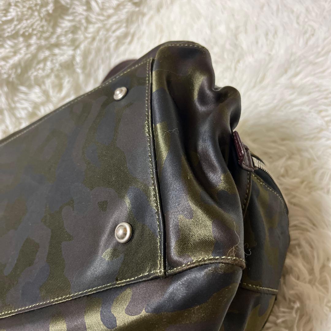 【極美品】Paul Smith ポールスミス 迷彩 ボストンバック
