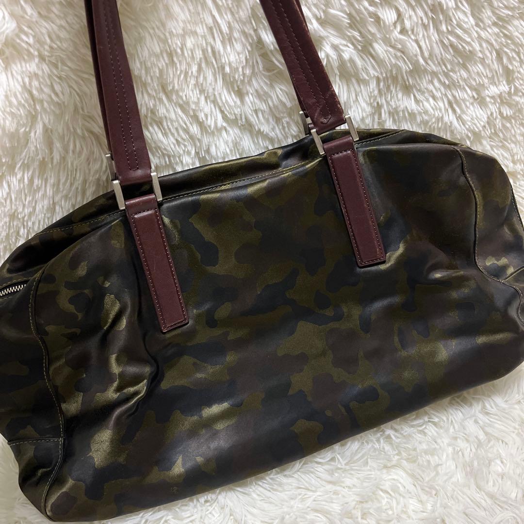 【極美品】Paul Smith ポールスミス 迷彩 ボストンバック