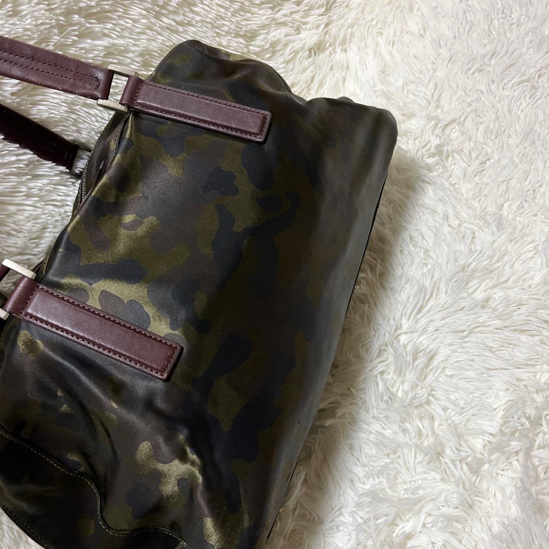 【極美品】Paul Smith ポールスミス 迷彩 ボストンバック