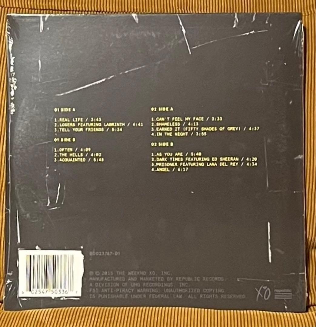 The Weeknd Beauty Behind The Madness LP盤