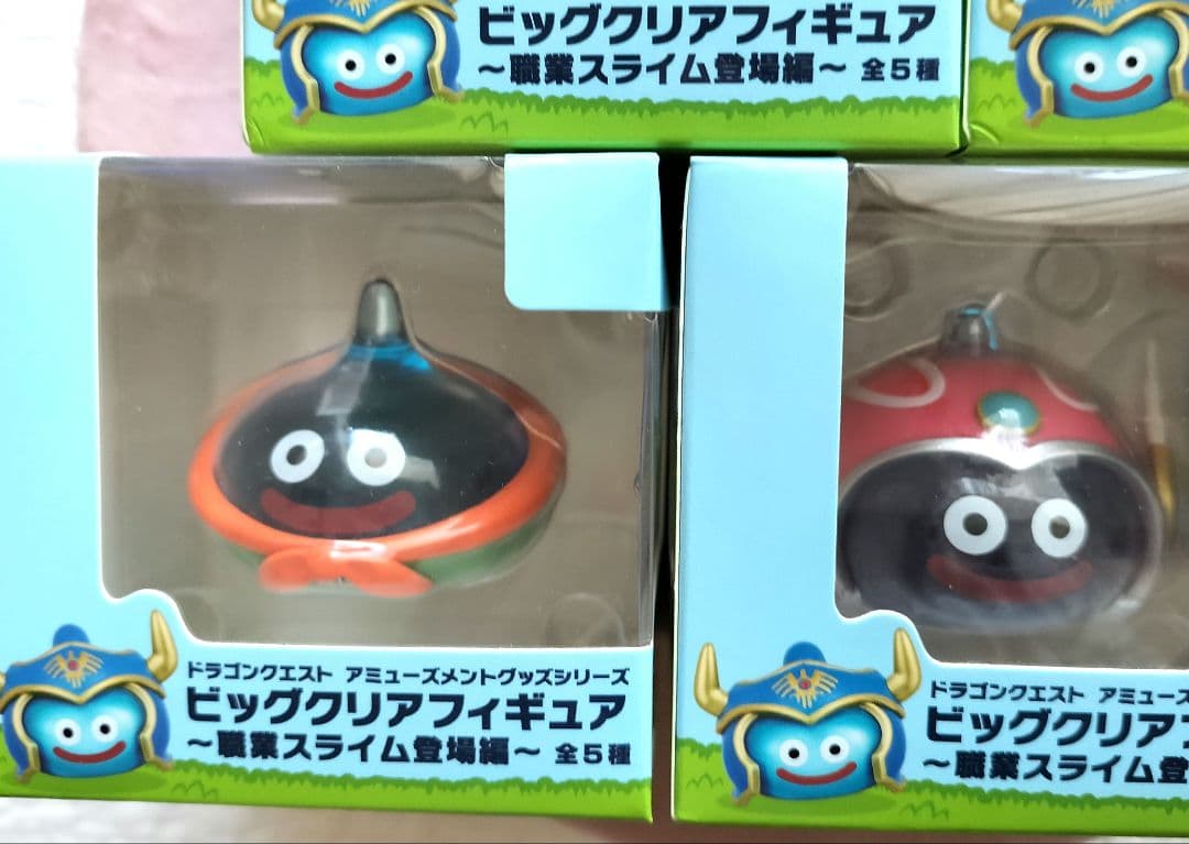 ★新品★ドラゴンクエスト ビッグクリアフィギュア〜職業スライム登場編〜 5種