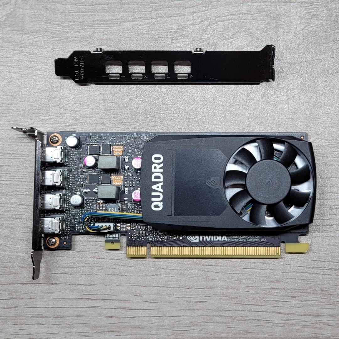 NVIDIA Quadro P620 グラフィックボード（ロープロファイル）①