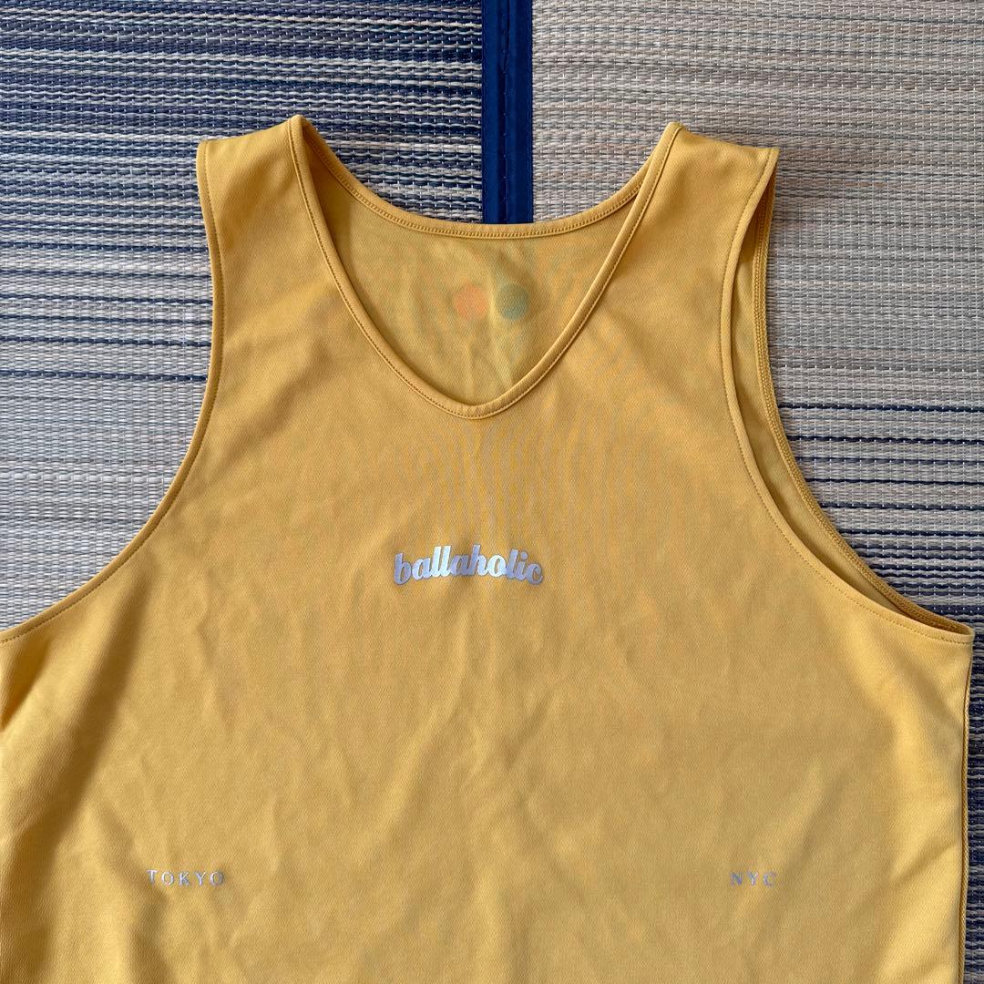 完売品 ボーラホリック W フェイスタンクトップ イエロー Lサイズ 新古品