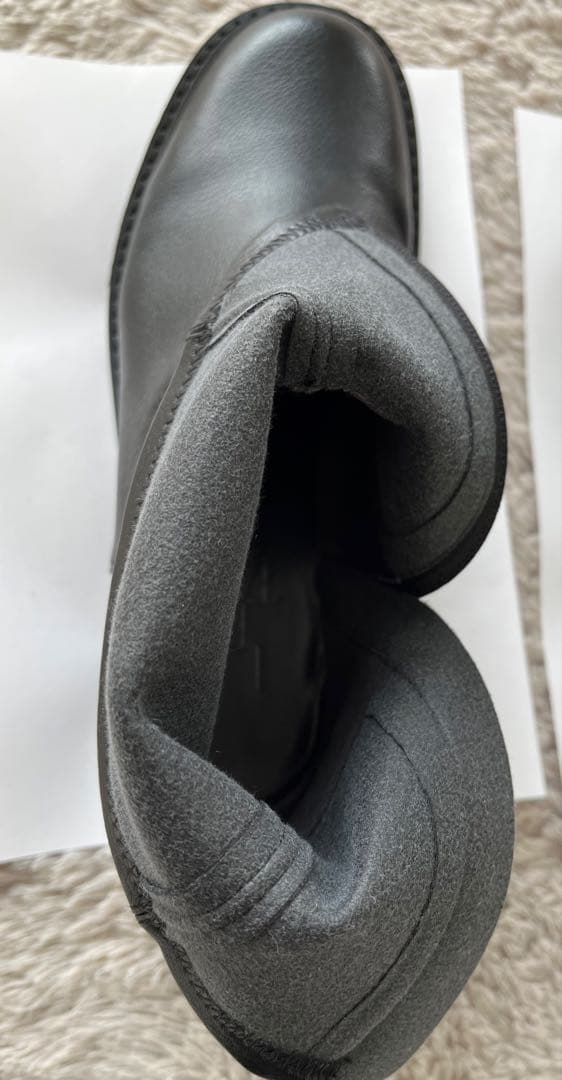 Le Talon 3.5cmトラックソールフィットショートブーツ　Mサイズ