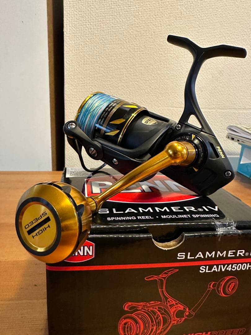 PENN ペンSLAMMER IV スラマー4 4500HSスピニングリール美品