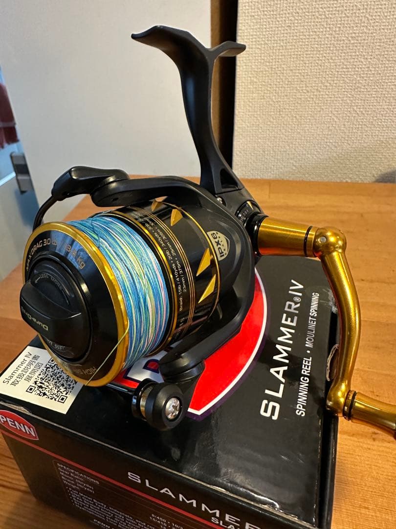 PENN ペンSLAMMER IV スラマー4 4500HSスピニングリール美品