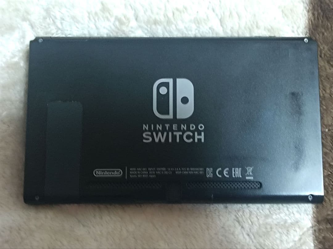 Nintendo Switch グレー 本体 Joy-Con無し