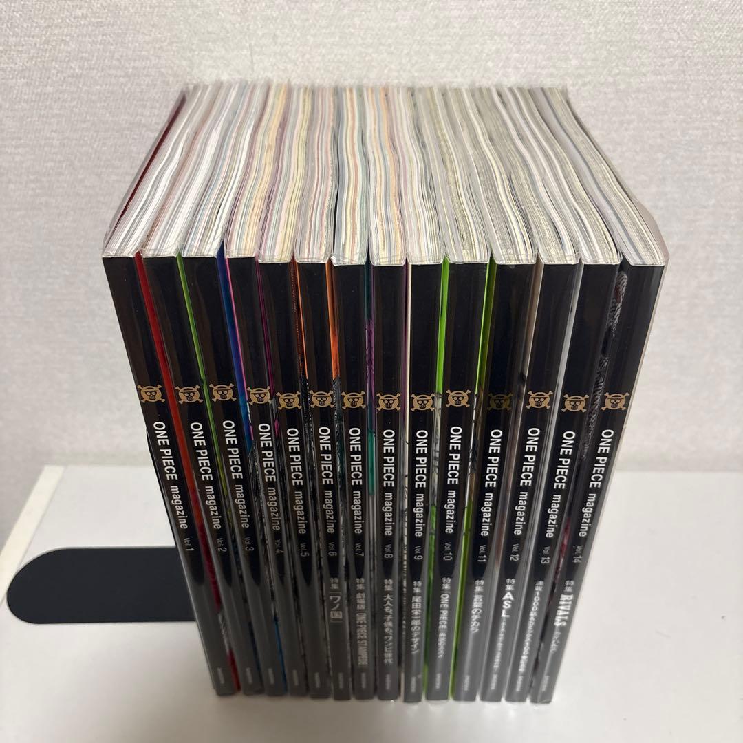 ONE PIECE magazine 1〜14巻　付録、手配書ポスター付き
