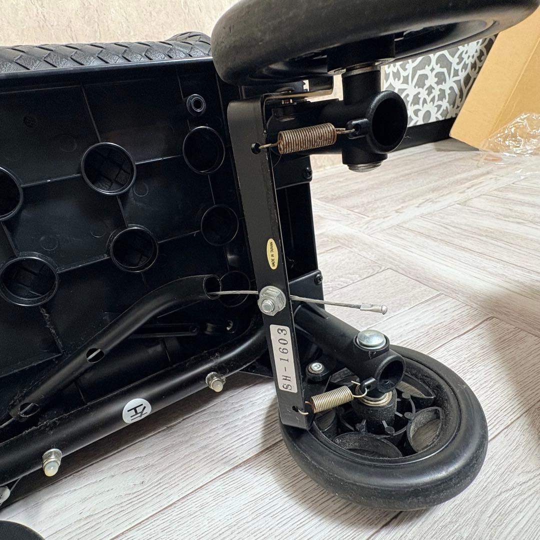 島製作所 メロディ プリモ 横押し ショッピングカート 右用 ブレーキ キャリー