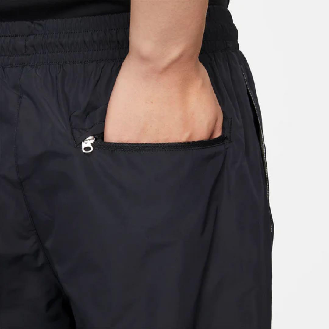 ナイキ　スウッシュ　ウーブンジャケット　パンツ　セットアップ　2XL ブラック