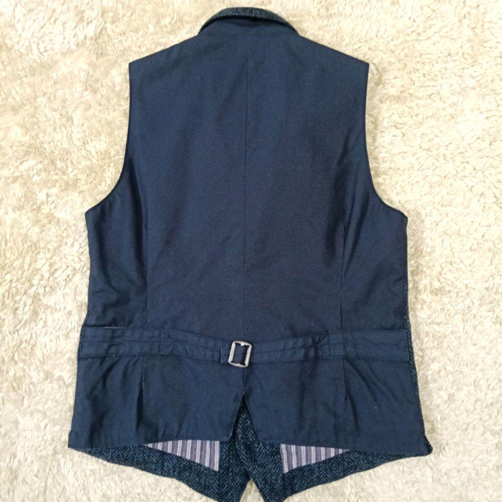 601 The DUFFER of ST.E/ハリスツイード ベスト