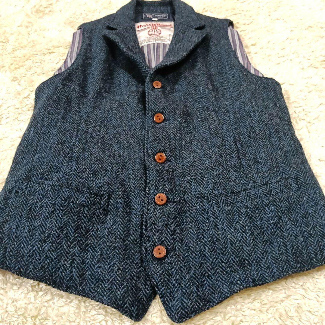 601 The DUFFER of ST.E/ハリスツイード ベスト