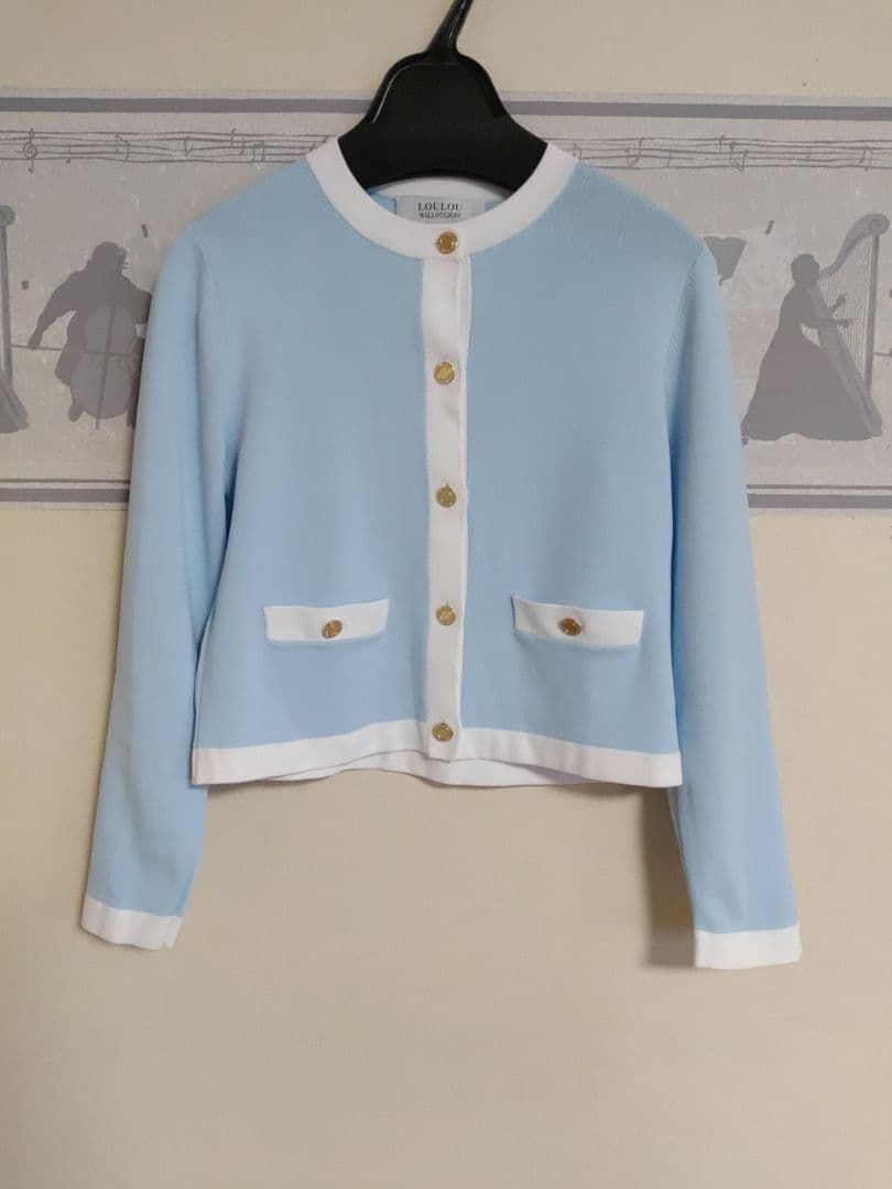 専用　ルルウィルビー　コンパクト　配色　カーディガン　アルアバイル　ANAYI