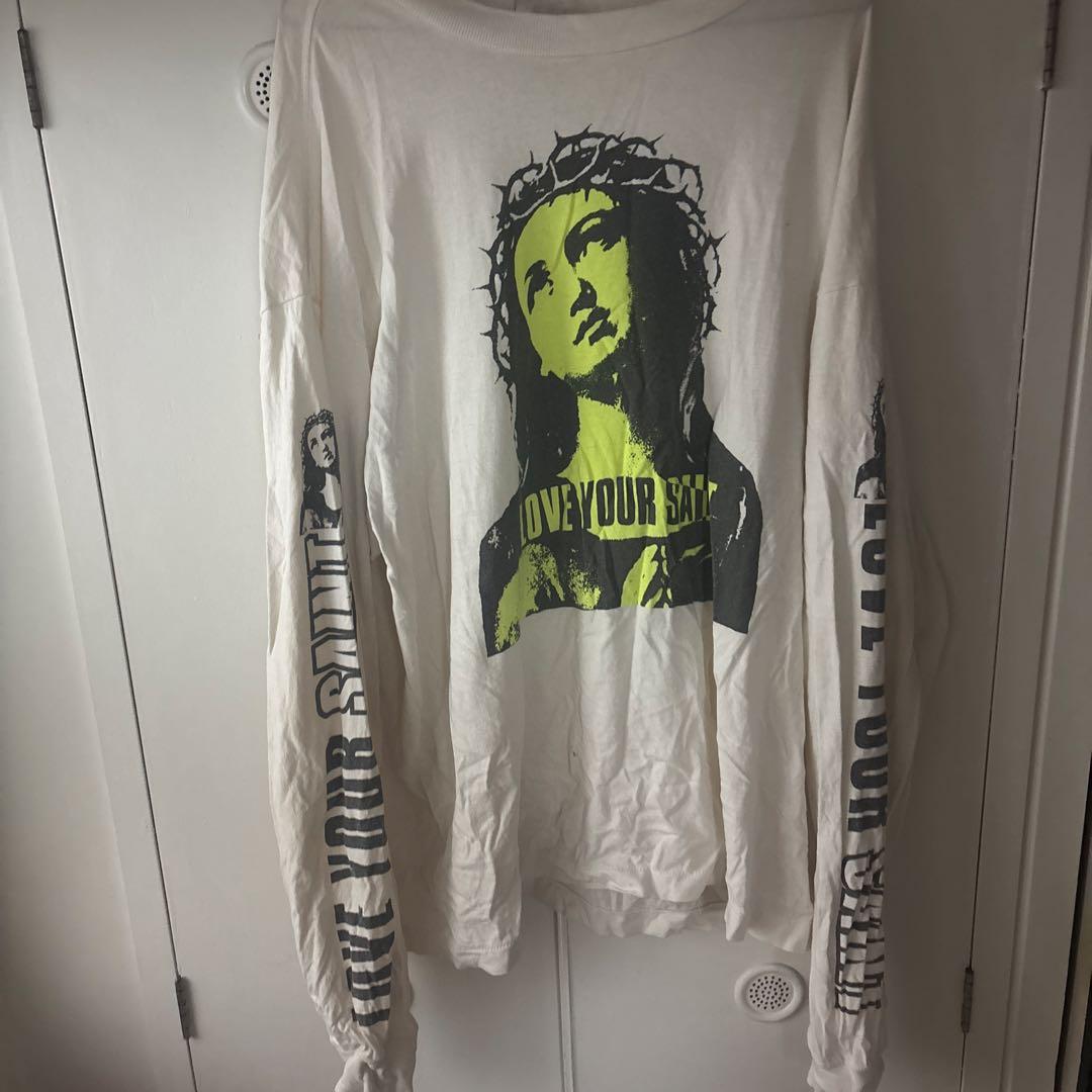 トップス Saint mxxxxxx LS TEE / LOVE UR SAINT