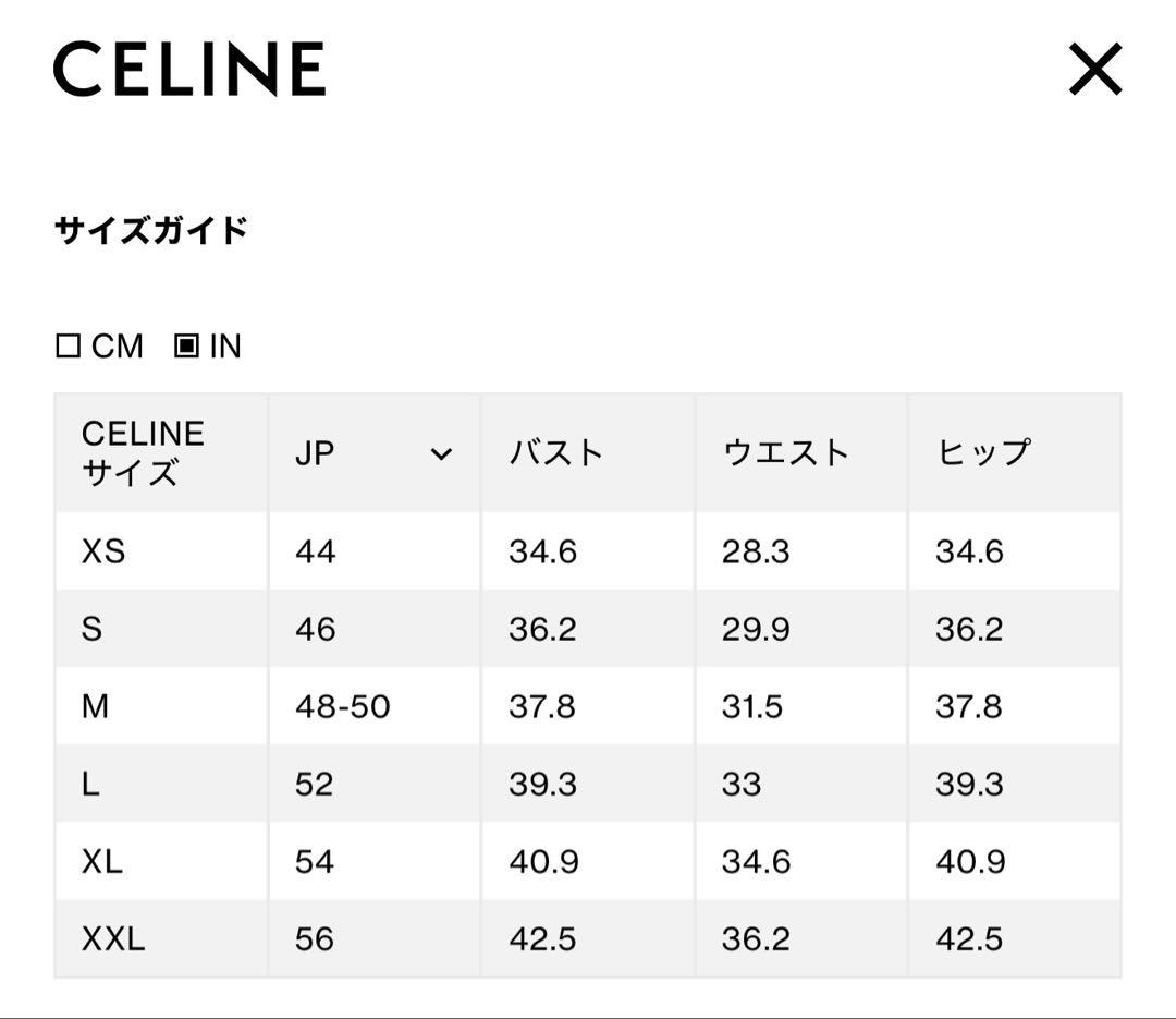 CELINE ポロシャツ ブラック