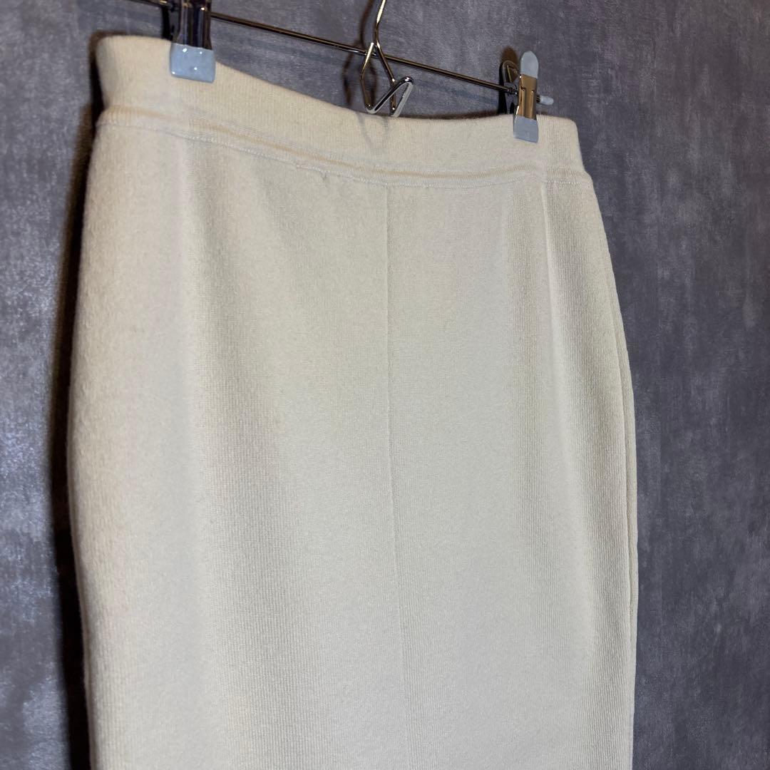 CIVIDINI カシミヤ100% ニットロングスカート イタリア製 90s