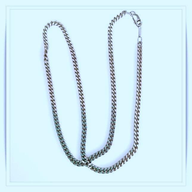 R様♥専用　Silver925 喜平2面 ネックレス 約53cm　23gシルバー