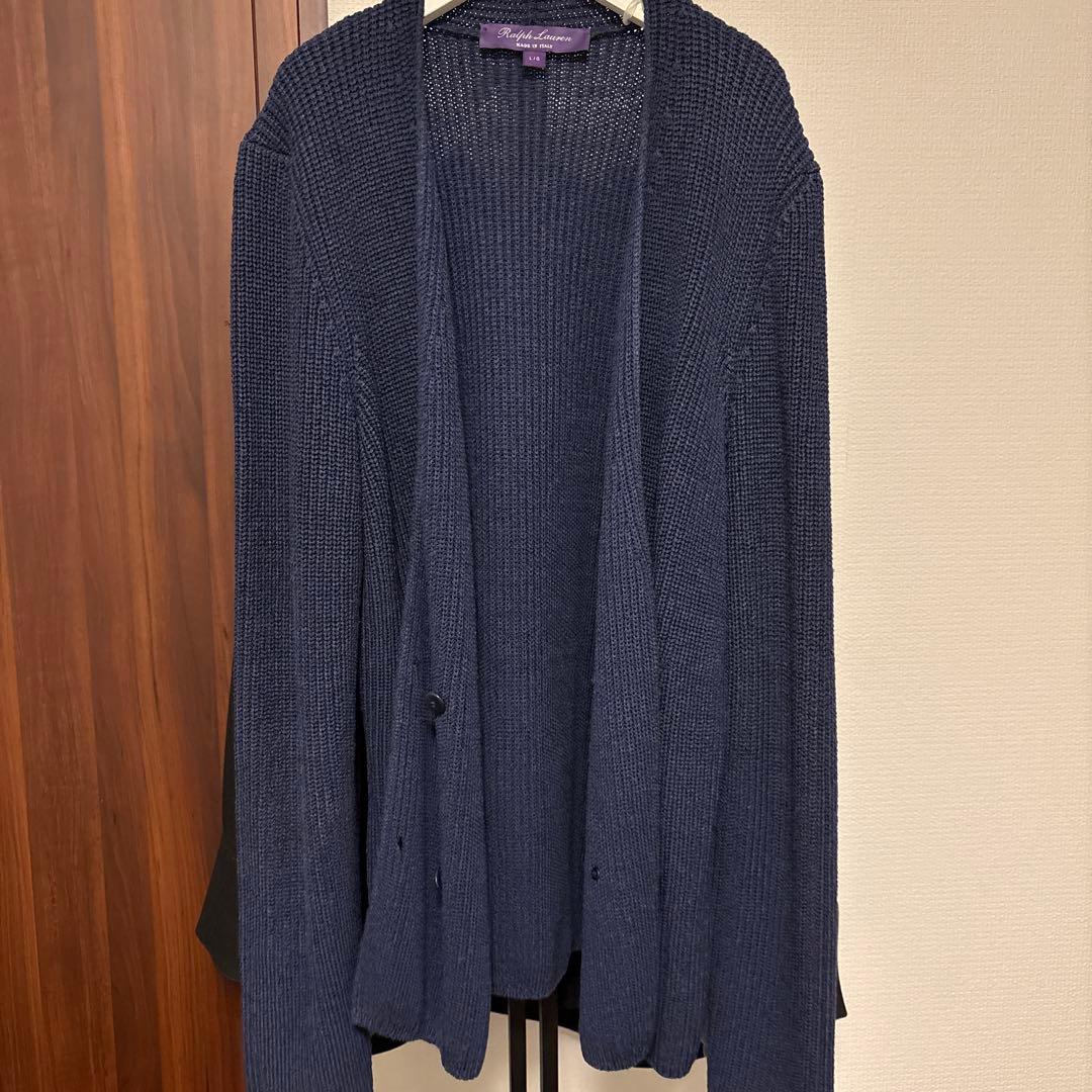 Ralph Lauren ネイビー ニットカーディガン L