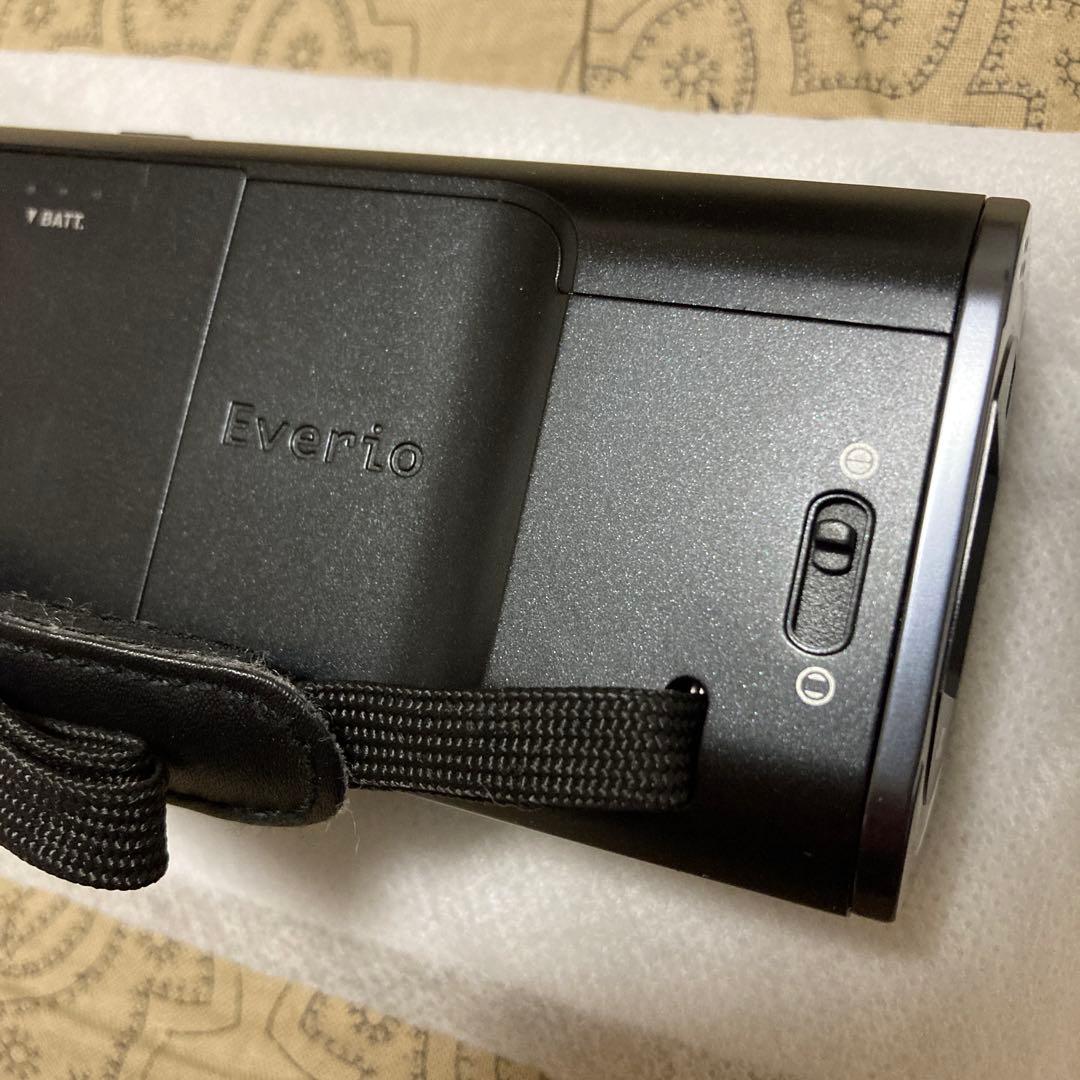 完品 JVC Everio GZ-V590 ブラック ビデオカメラ 美品