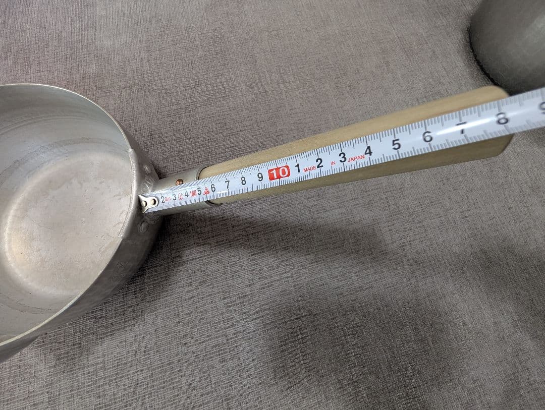 有次　アルミ鍋4点　雪平鍋　段付鍋　丼鍋縦型