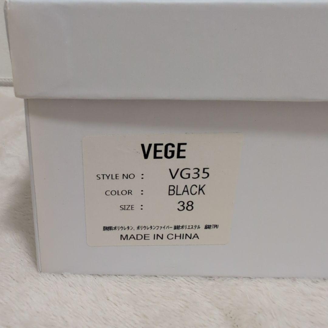 VEGE×nouer スノーブーツ　 ブラック　38