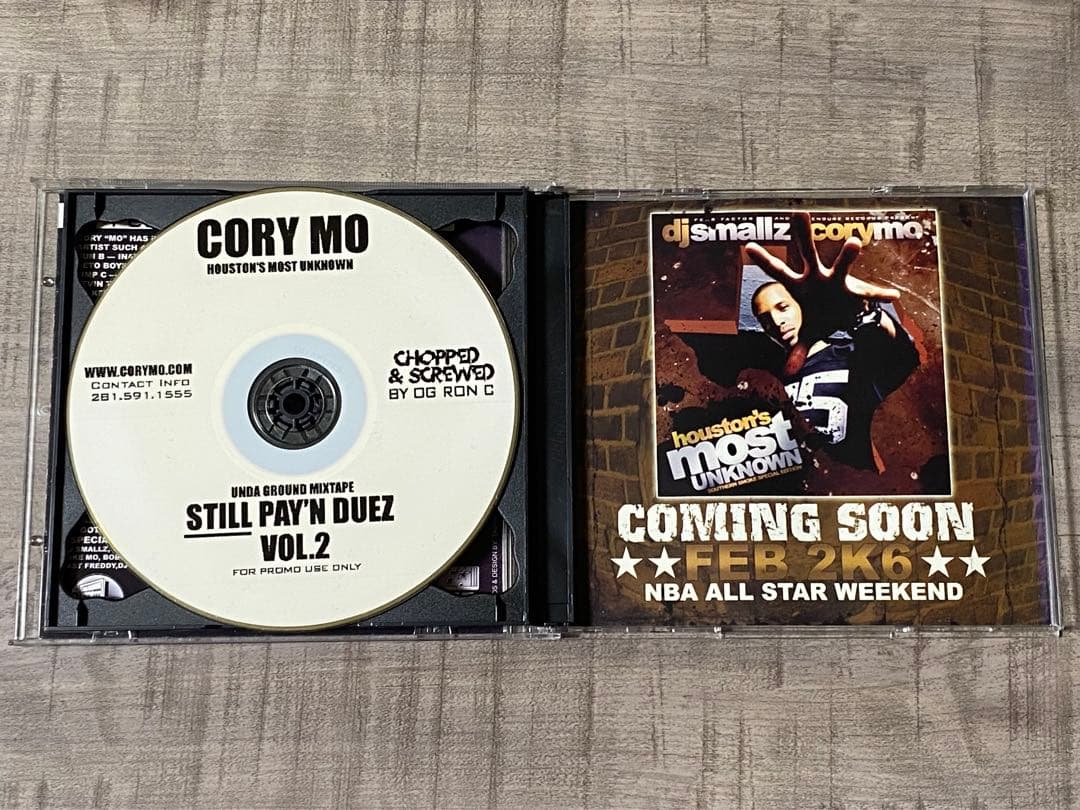 洋楽 Cory Mo UGK SUC DJ Screw G-RAP HIPHOP