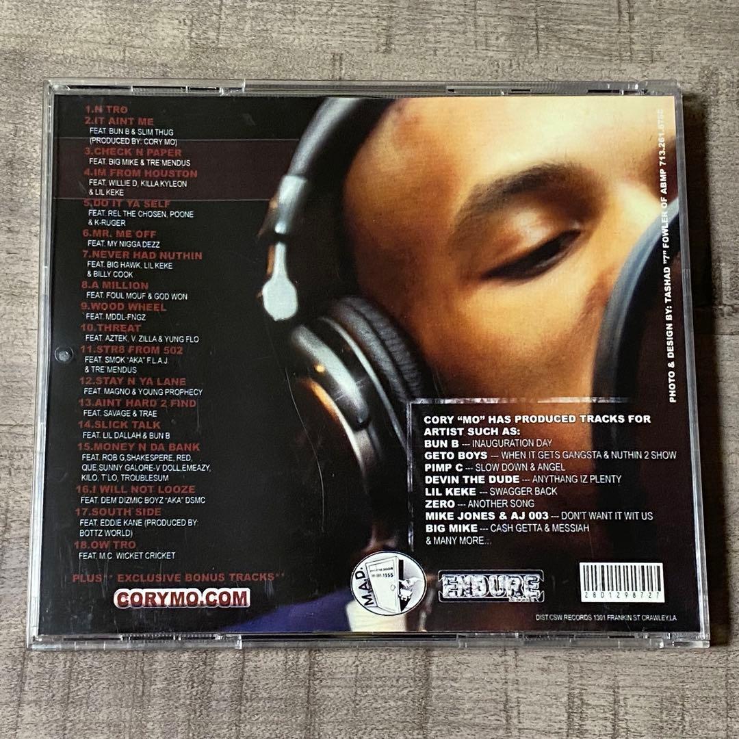 洋楽 Cory Mo UGK SUC DJ Screw G-RAP HIPHOP