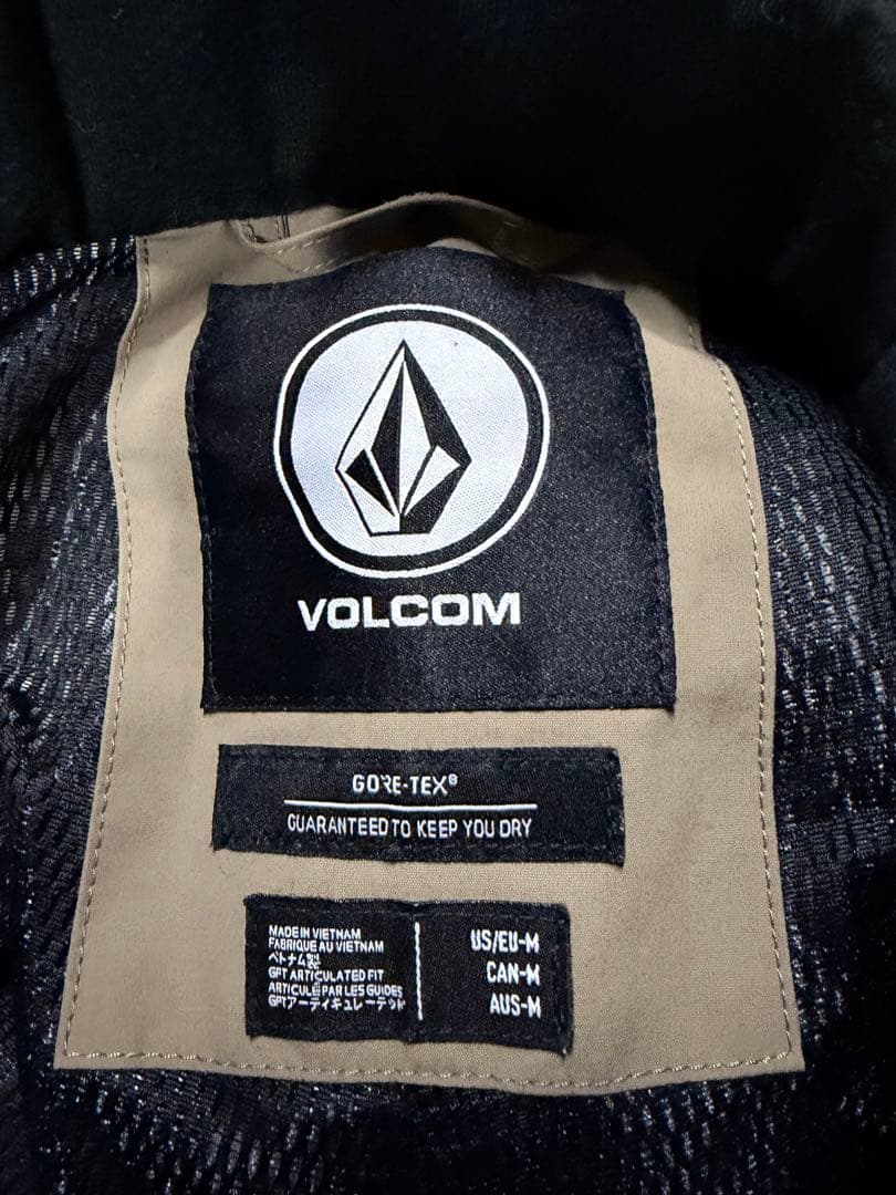 Radial VOLCOM GORE-TEX スノーボードパンツ ベージュ