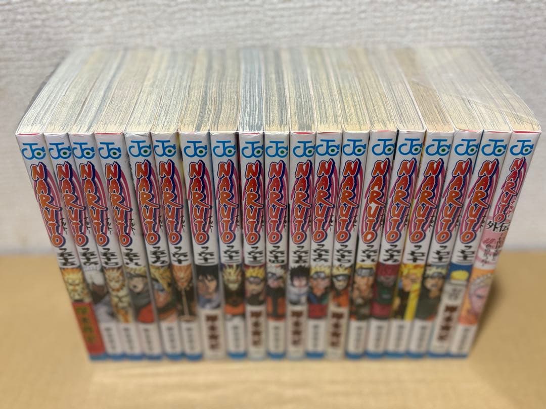 【NRT47m】《ヤケシミ等有り》NARUTOナルト全72巻全巻セット＋外伝巻