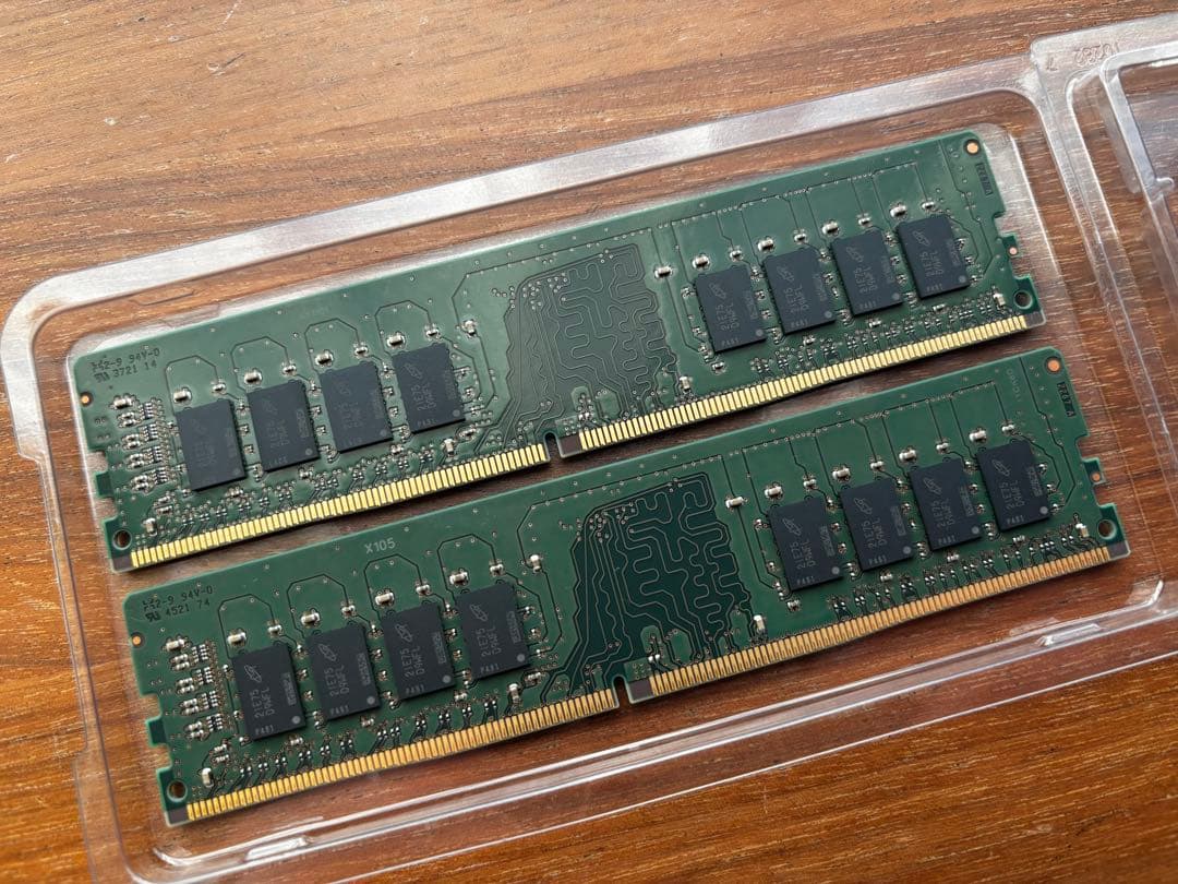 ​Crucial DDR4-3200 16GB×2枚 デスクトップPC用メモリ①