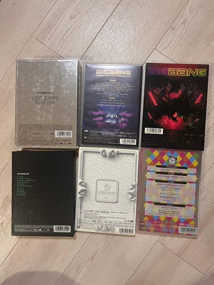 BIGBANG ライブDVD 6枚セット