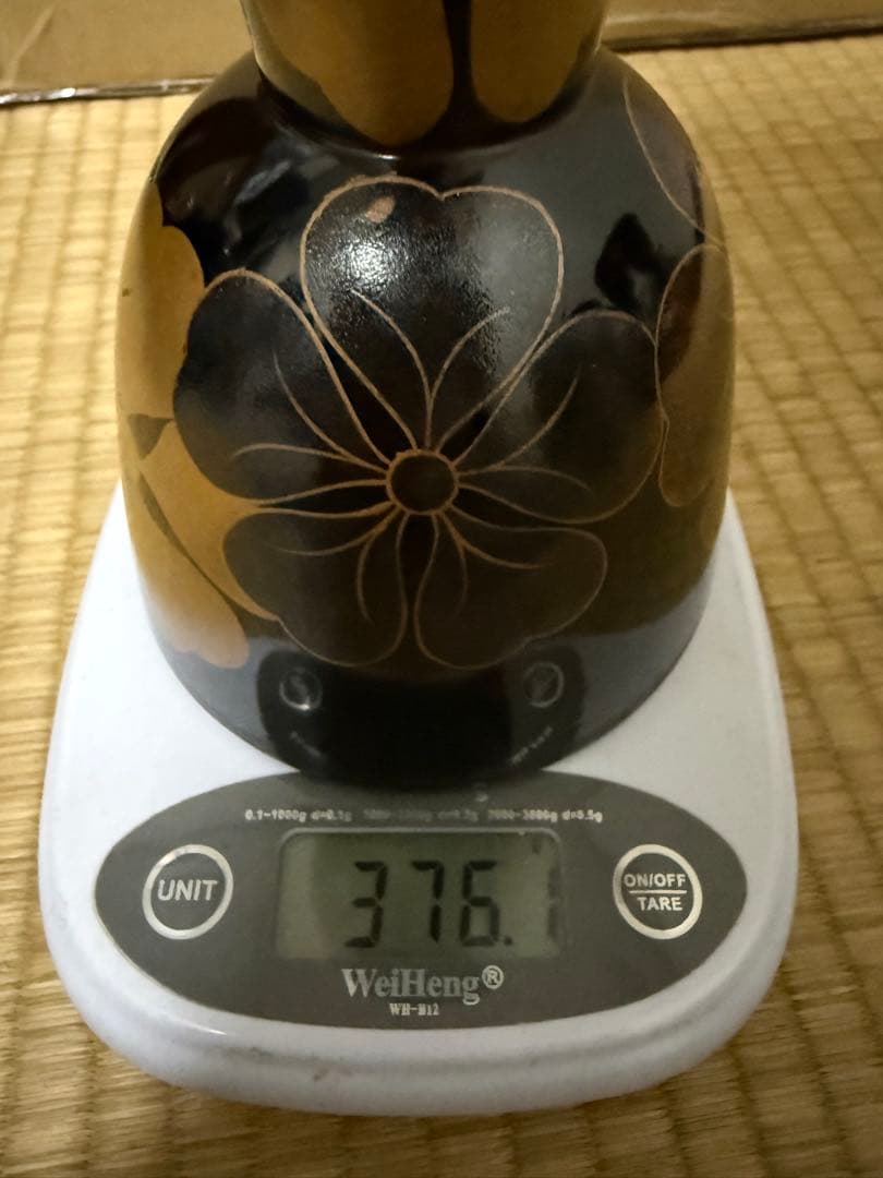 よ*し様 値下げ　中古　蒔絵　鼓　胴　小鼓　古胴