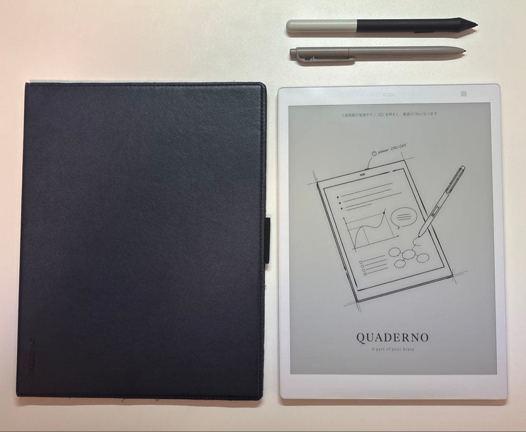 富士通 QUADERNO A5 FMVDP51＋純正ペン・カバー＋Wacomペン