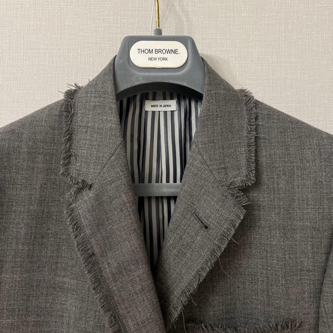THOM BROWNE グレー テーラードジャケット