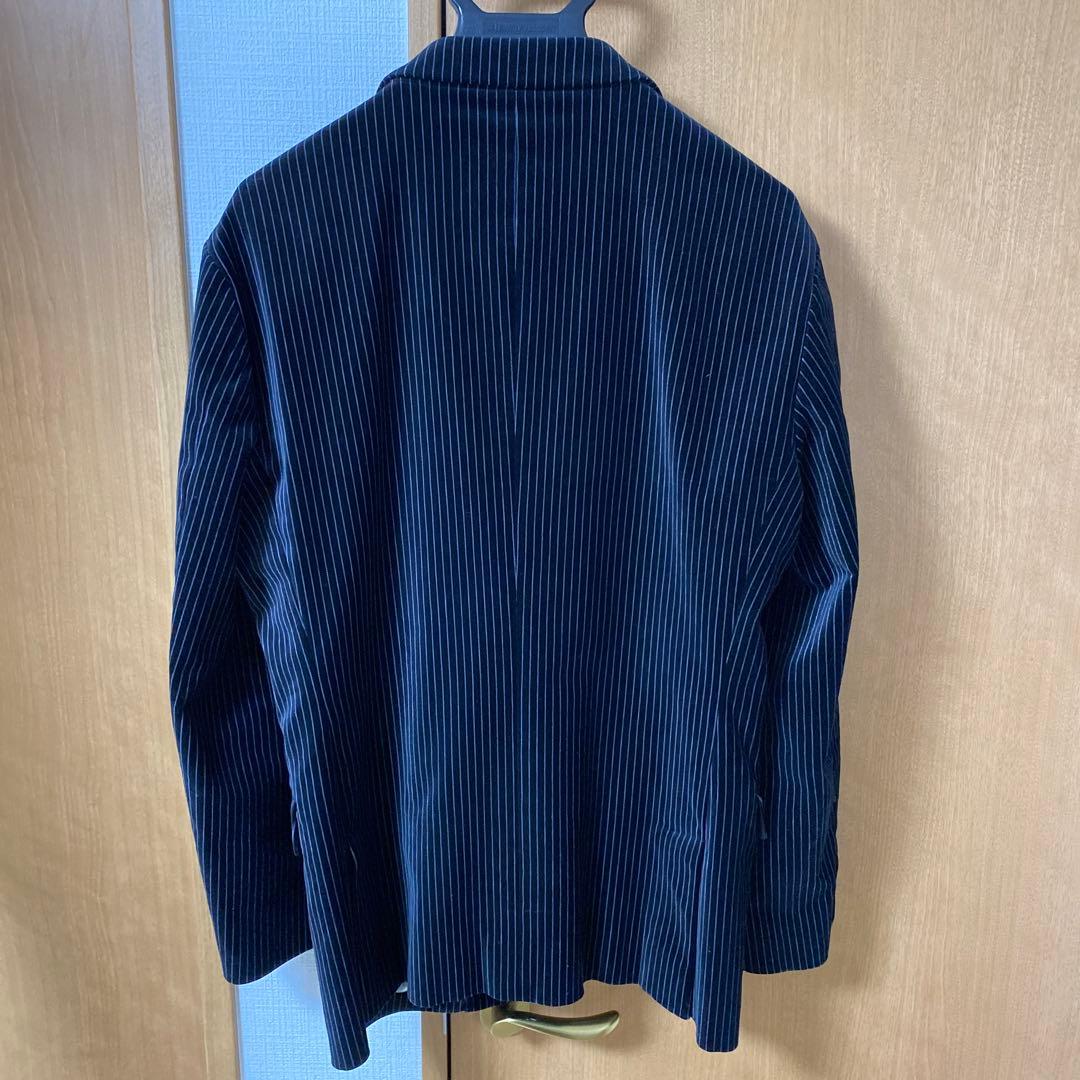 【極美品】バーバリーコーデュロイ ストライプメンズジャケットLサイズ