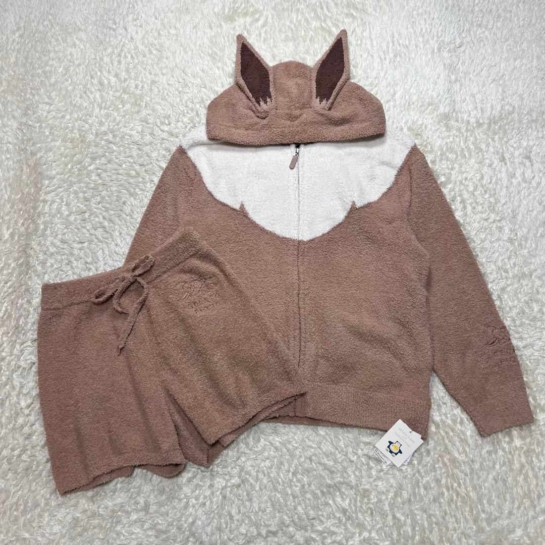 ☆【新品タグ付】ジェラートピケ　ポケモンスリープ　イーブイ　セットアップ　フリー