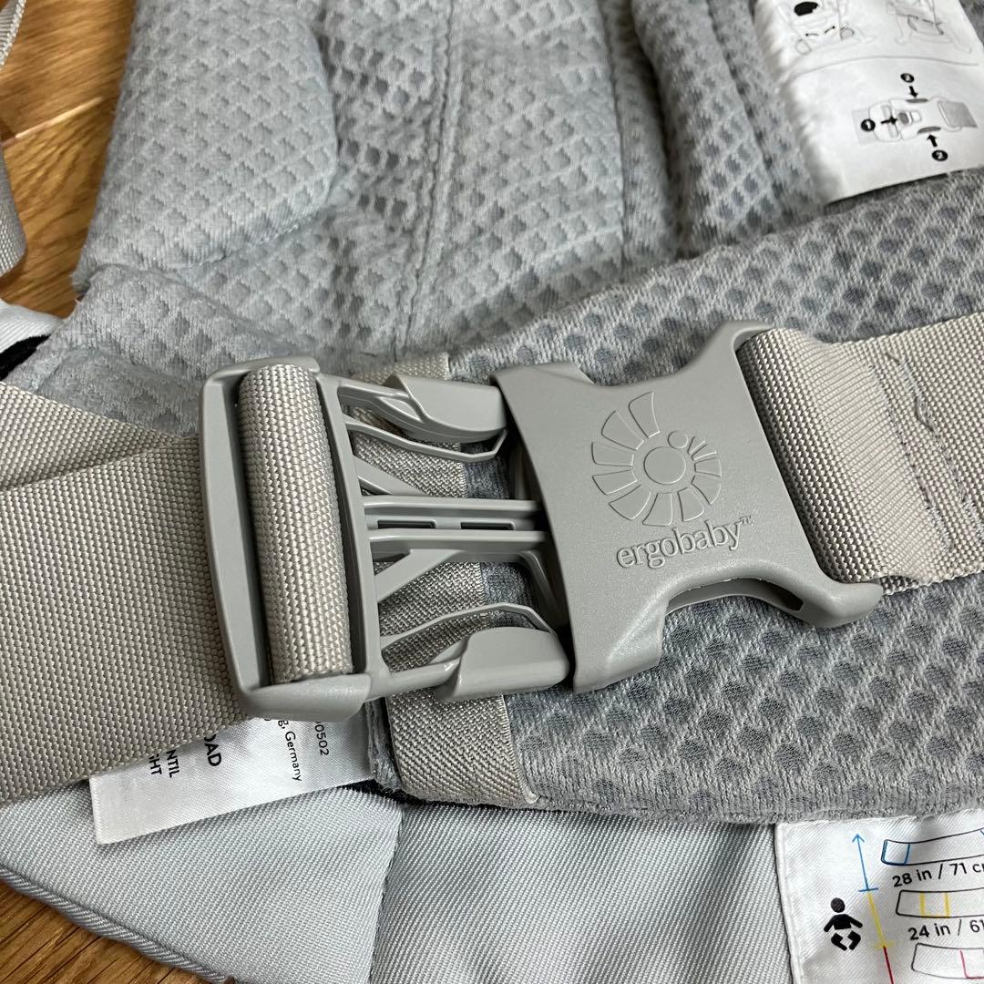 エルゴベビー オムニブリーズ パールグレー　やや難あり