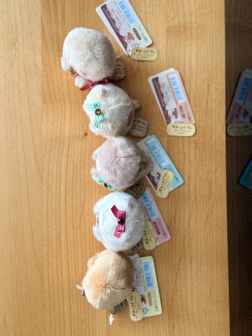 すみっコぐらし チョコレートすみっコ てのりぬいぐるみ 5点セット【新品未使用】