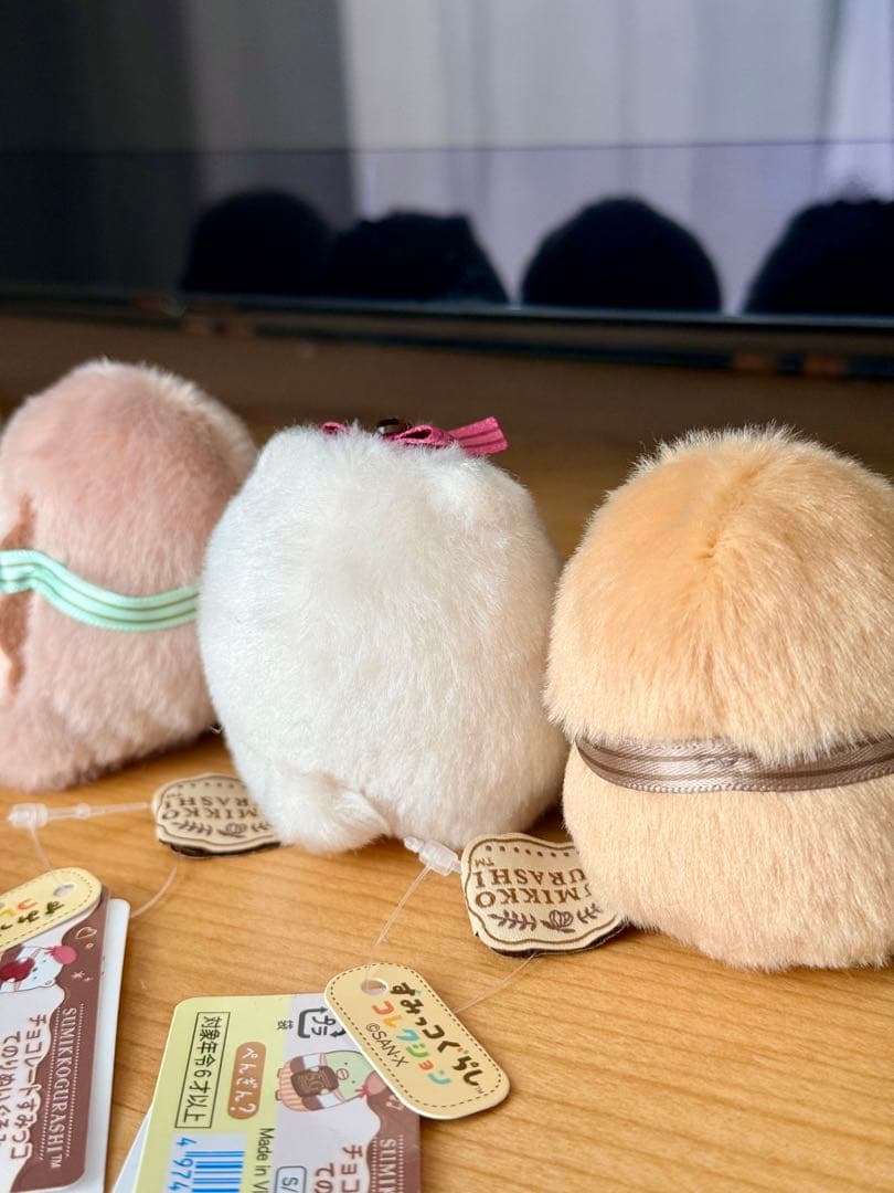すみっコぐらし チョコレートすみっコ てのりぬいぐるみ 5点セット【新品未使用】