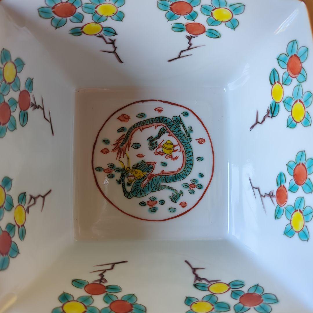 古美術骨董品　茶道具　平安陶春　倣萬暦枡鉢　萬暦年製