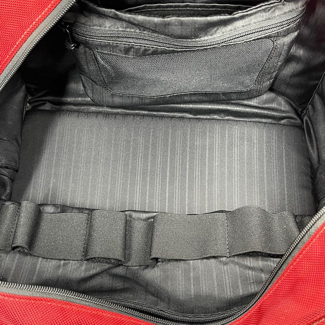 サムTUMI 22155RH ボストン ビジネス　2way バッグ　赤