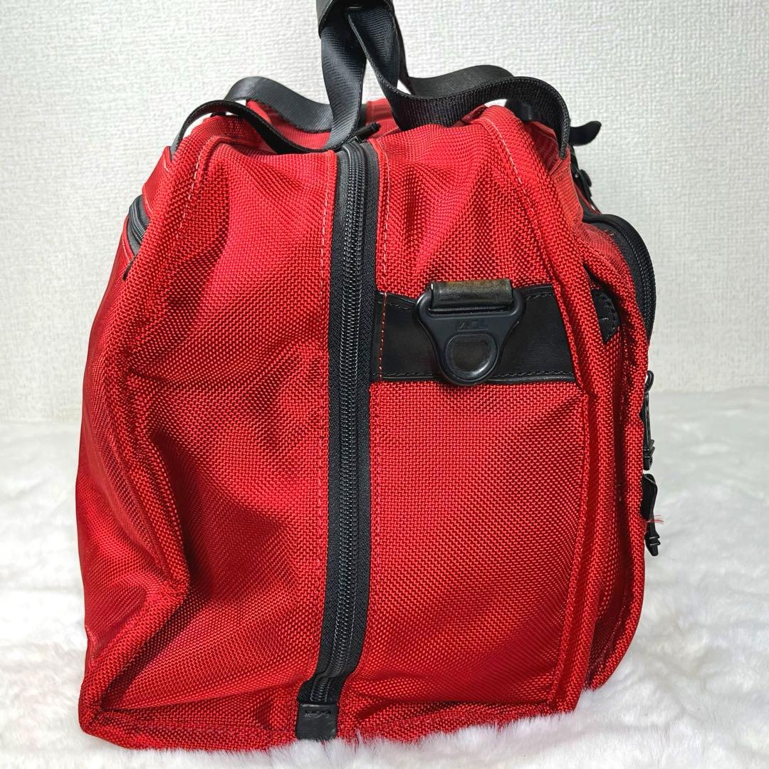 サムTUMI 22155RH ボストン ビジネス　2way バッグ　赤